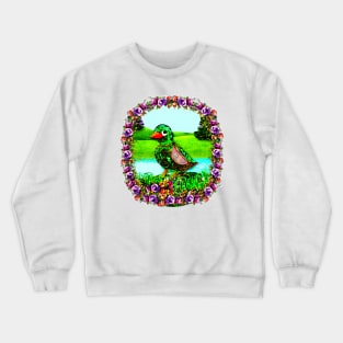 Funny Bird Crewneck Sweatshirt